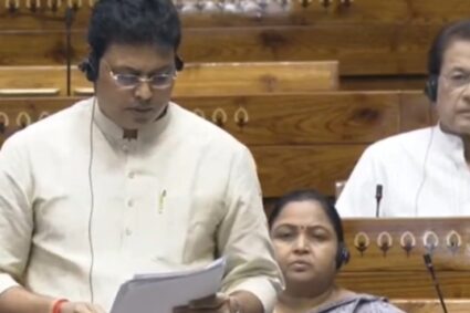 MP Biplab lashes out at Congress for neglecting India’s NE region