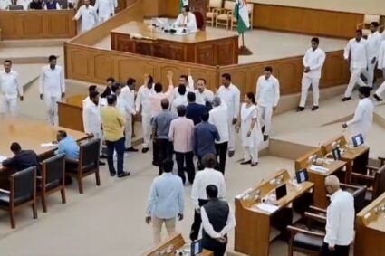 Tripura Assembly session: Opposition MLAs walks out from assembly over establishment of  ‘Shantiniketan Medical College’