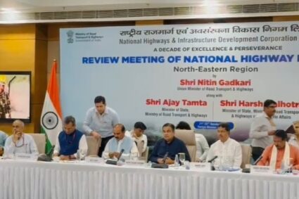 CM Dr. Manik Saha attends review meeting of National Highway Projects